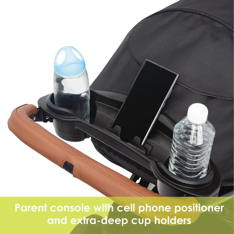 Baby Trend Tango PRO Stroller parent console with cell phone positioner