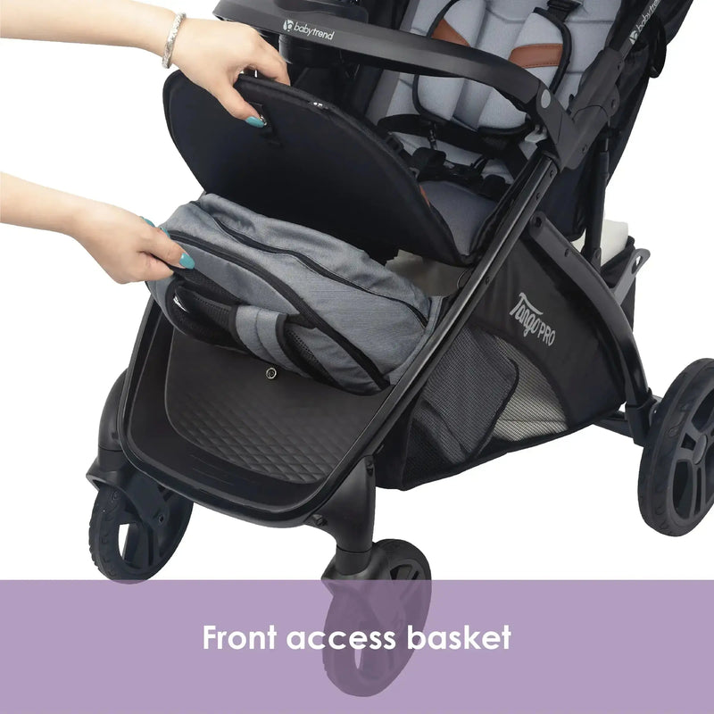 Baby Trend Tango PRO Stroller front access basket