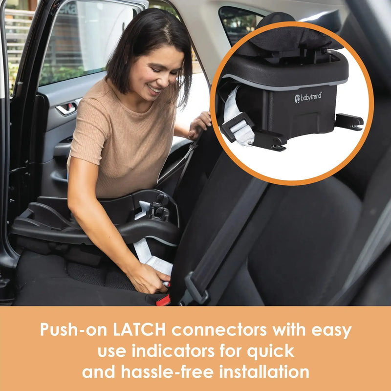 Baby Trend Secure-Lift Infant Car Seat push on latch connectors 