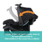 Baby Trend Secure-Lift Infant Car Seat handle can be used as an anti rebound bar 