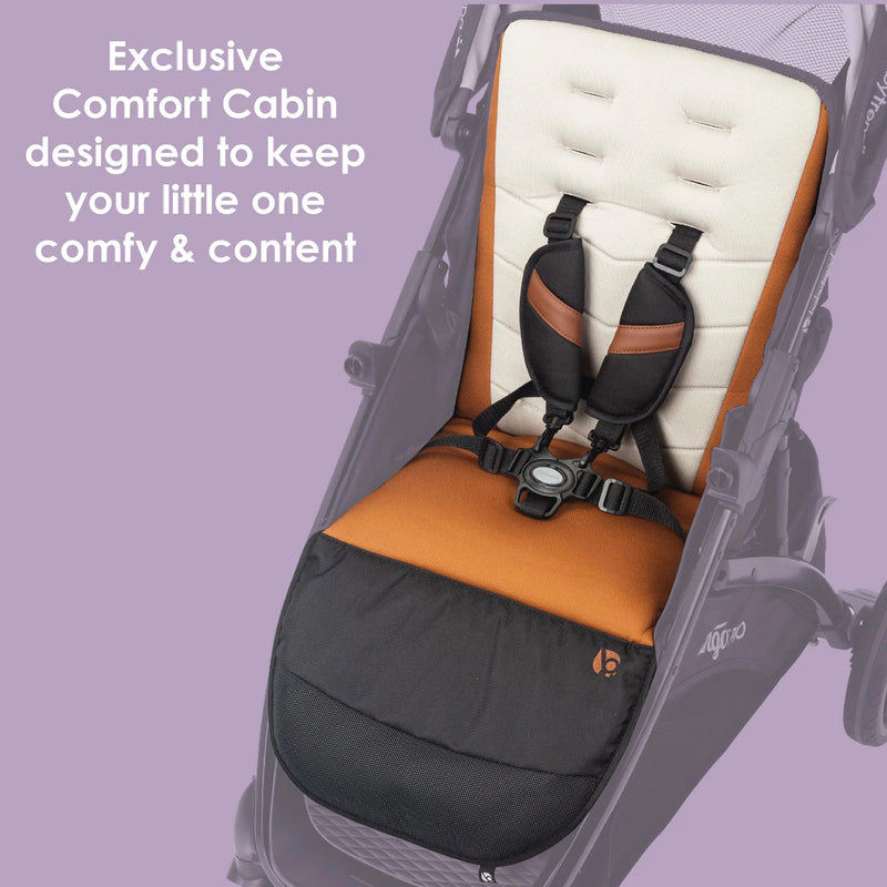 Baby Trend Tango PRO Stroller exclusive comfort cabin