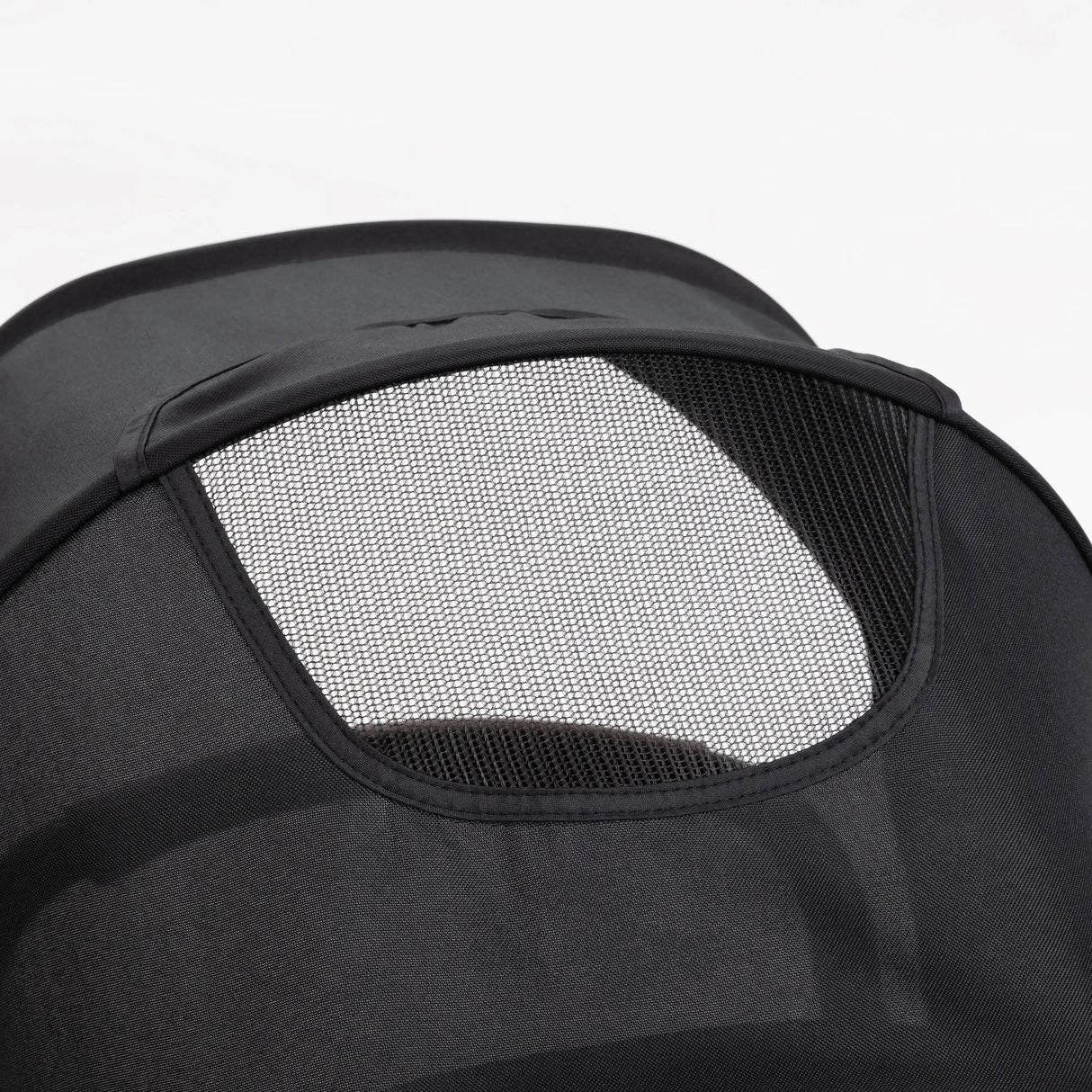 Baby Trend Passport Switch 6-in-1 Modular Stroller peek-a-boo window on the canopy