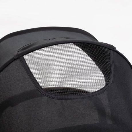 Baby Trend Passport Switch 6-in-1 Modular Stroller peek-a-boo window on the canopy