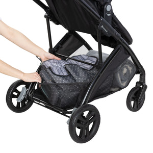 Baby Trend Passport Switch 6-in-1 Modular Stroller extra large storage basket