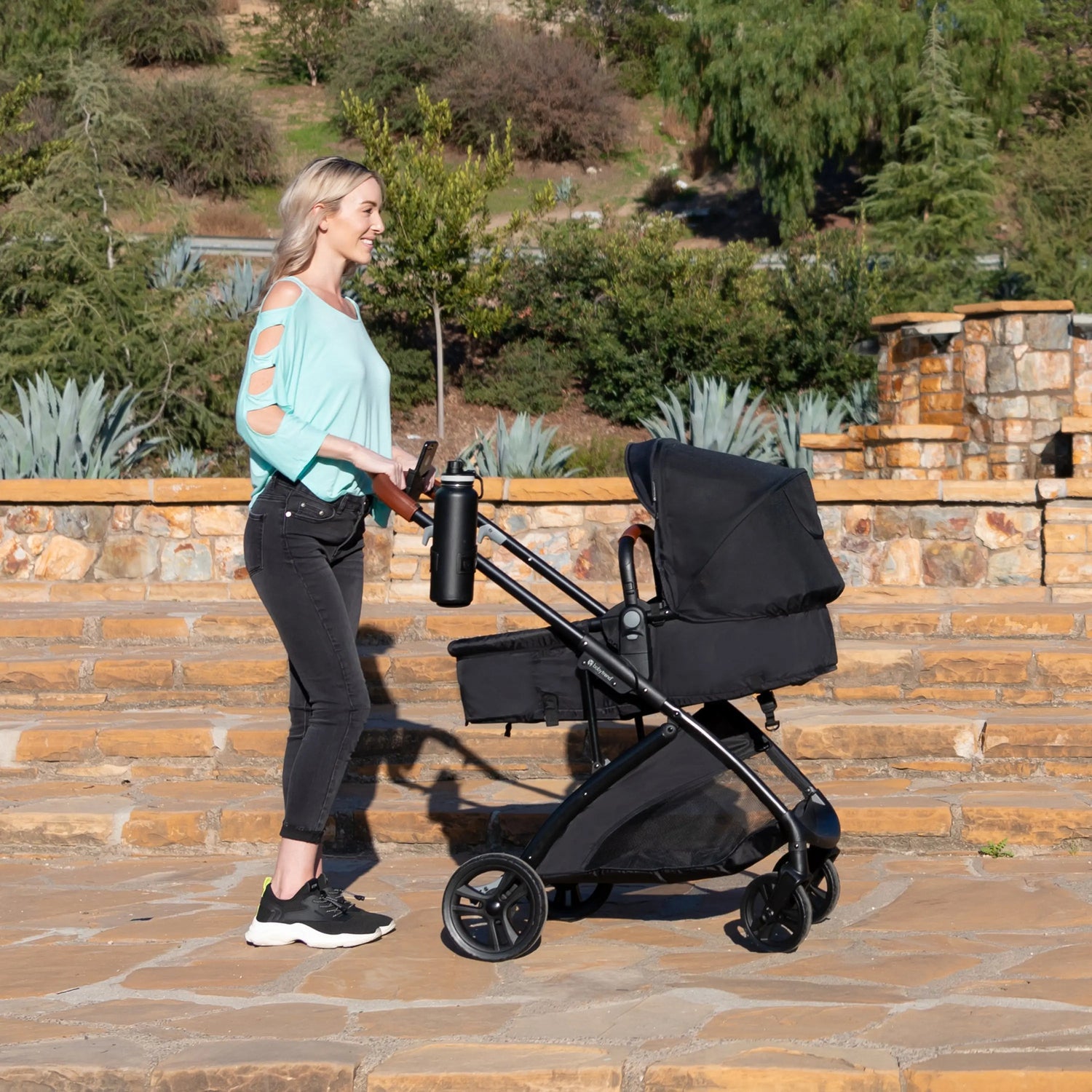 Baby Trend Passport Switch 6-in-1 Modular Stroller Travel System with EZ-Lift PLUS Infant Car Seat