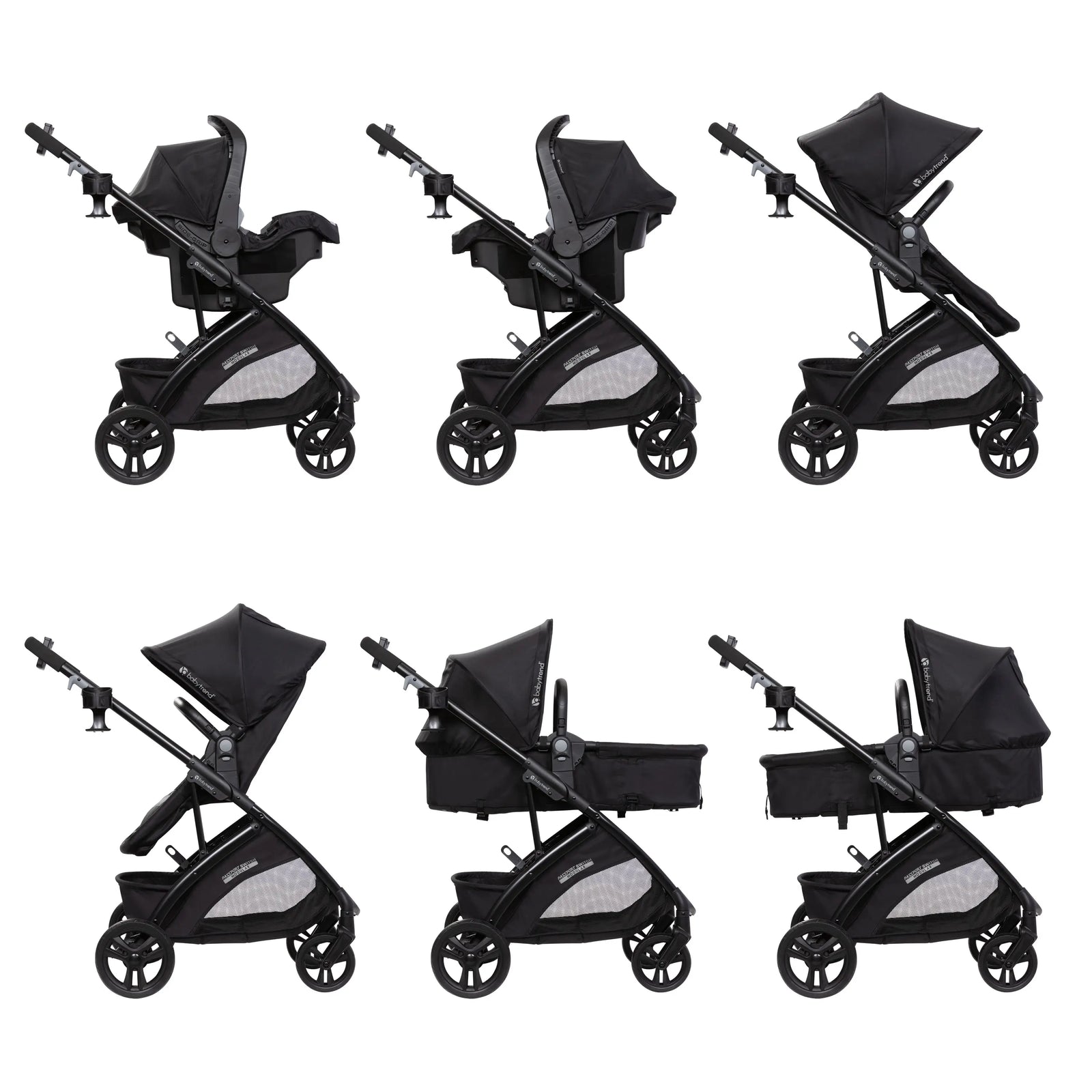 Baby Trend Passport Switch Modular Stroller Travel System with EZLift