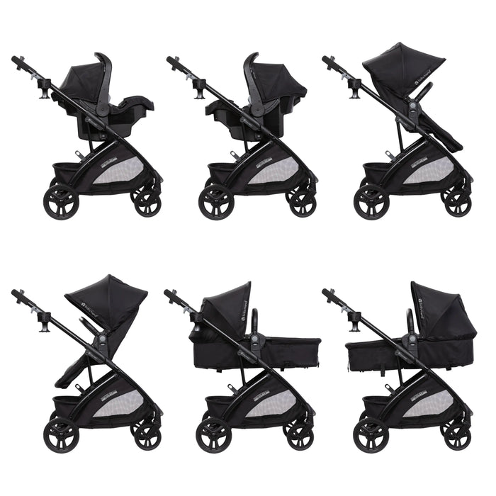 Baby Trend Passport Switch 6-in-1 Modular Stroller Travel System