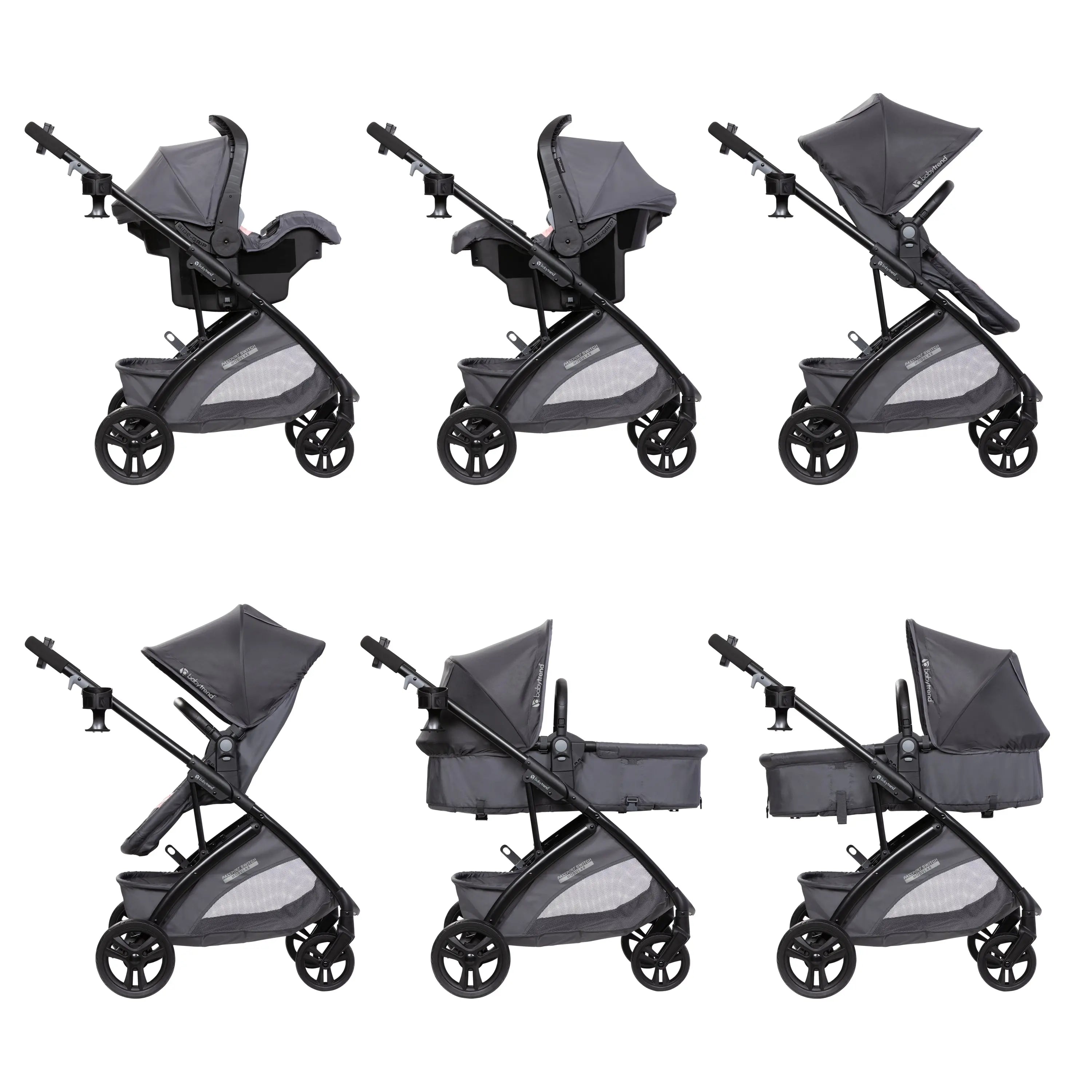 Baby Trend Passport Switch Modular Stroller Travel System with EZ-Lift ...