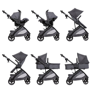 Passport Switch 6-in-1 Modular Stroller Travel System