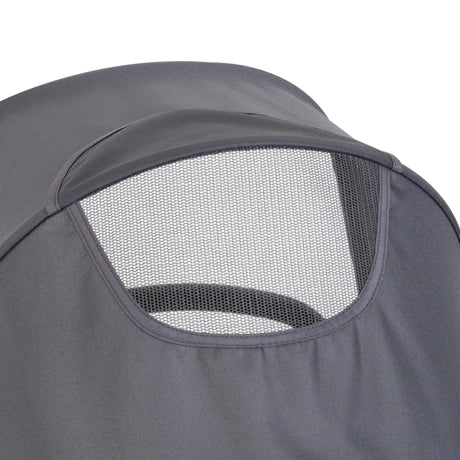 Baby Trend Sonar Switch 6-in-1 Modular Stroller peek-a-boo window on the canopy