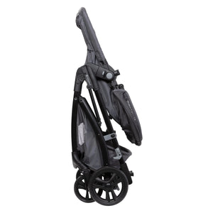 Baby Trend Sonar Switch 6-in-1 Modular Stroller folded with seat on