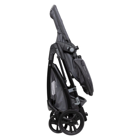 Baby Trend Sonar Switch 6-in-1 Modular Stroller folded with seat on