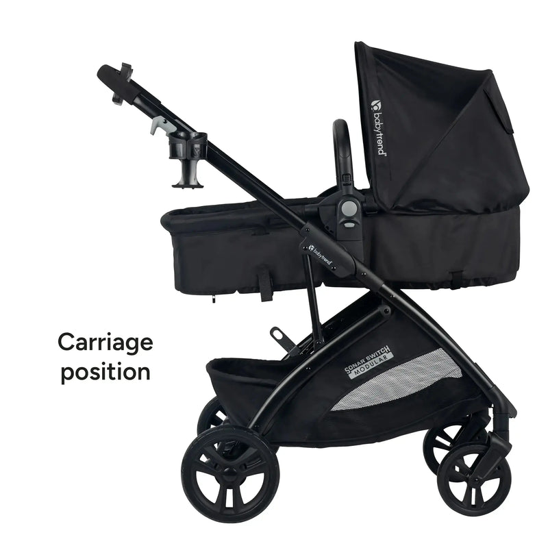 Baby Trend Sonar Switch 6-in-1 Modular Stroller carriage position