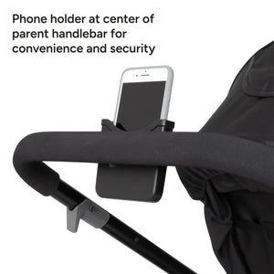 Baby Trend Sonar Switch 6-in-1 Modular Stroller phone holder
