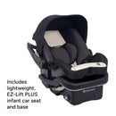 Load image into gallery viewer, Baby Trend Sonar Switch 6-in-1 Modular Stroller includes the ez lift infant car seat and base