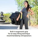 Load image into gallery viewer, Baby Trend EZ-Lift PLUS Infant Car Seat built in ergonomic grip for an easy lifting