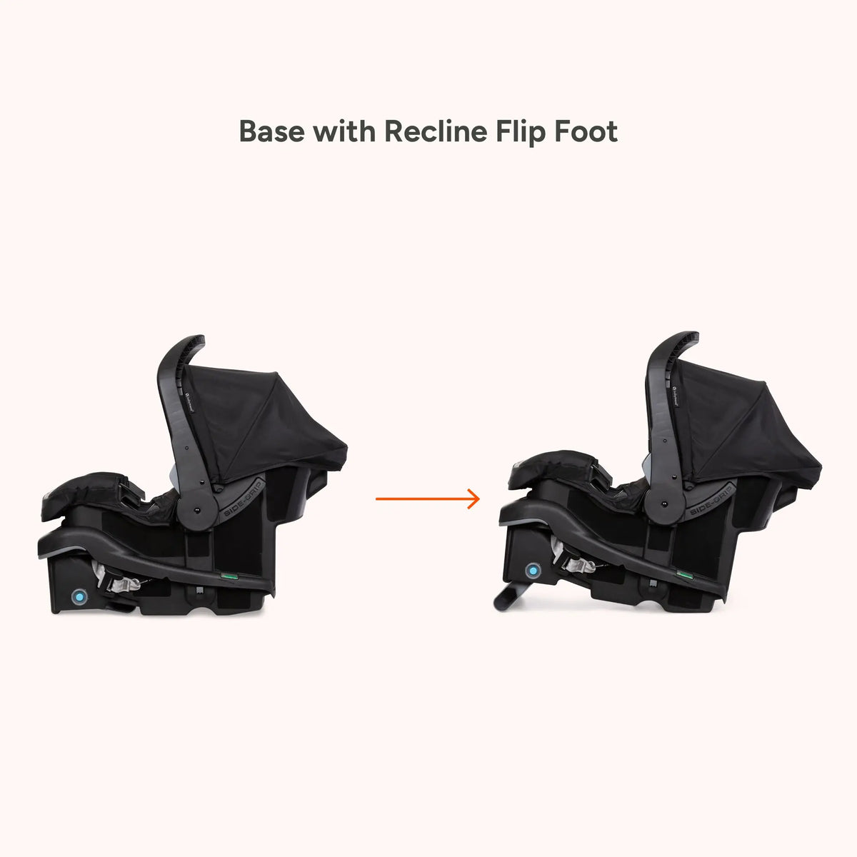 Baby Trend EZ-Lift Infant Car Seat base with recline flip foot