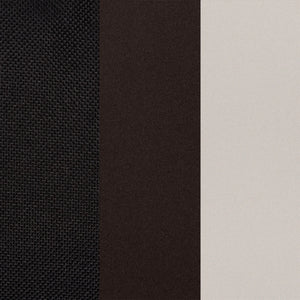Baby Trend black, brown, and tan fabric colors