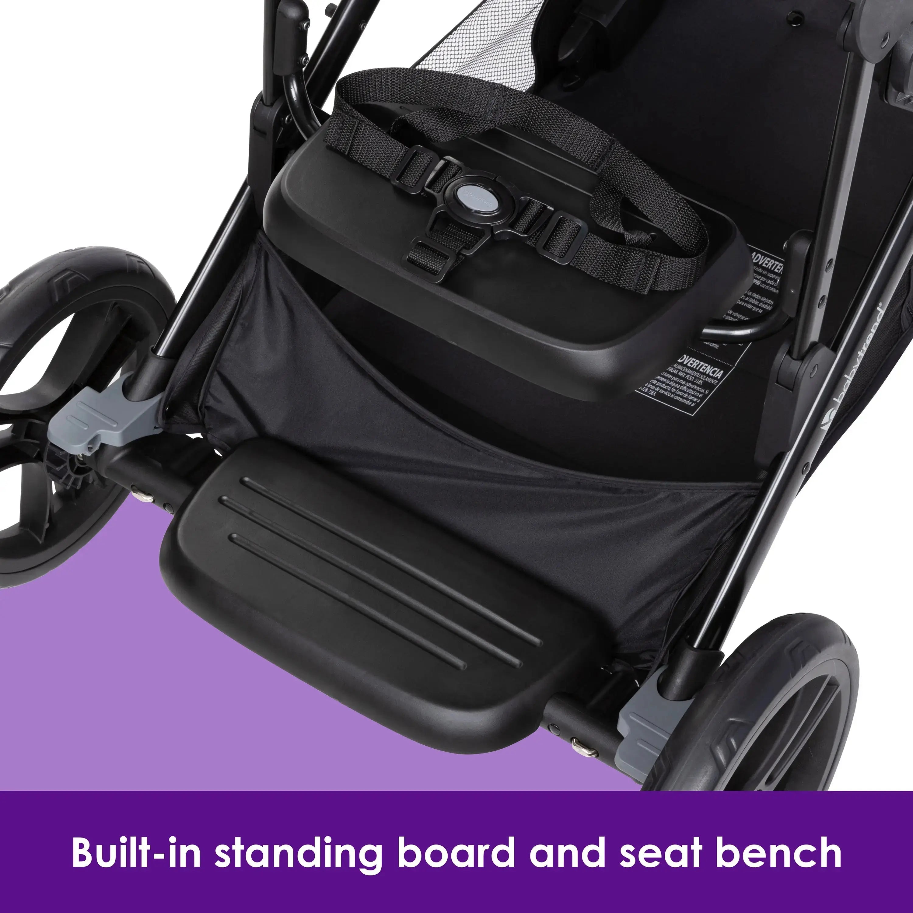 Baby Trend Morph Single to Double Modular Stroller Travel System with ...