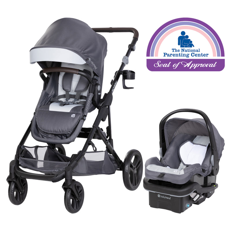 Baby Trend modular stroller travel system with infant car seat with seal of approval