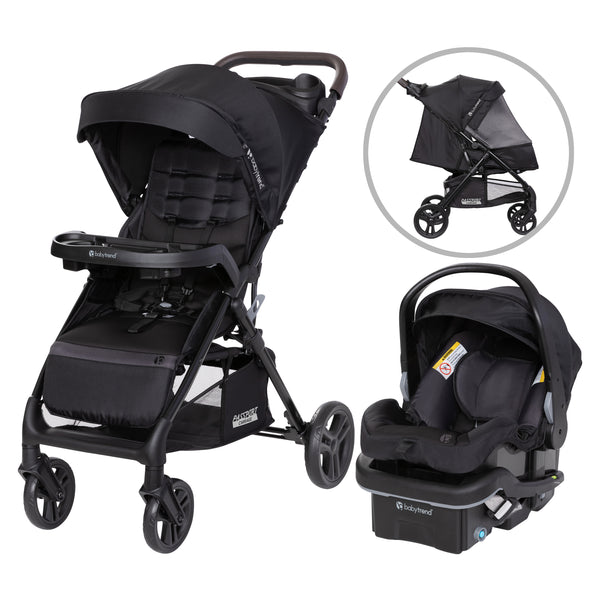 1 Coche Andador Y Silla De Carro Para Bebe Carriola Grey Baby Car Seat  Stroller