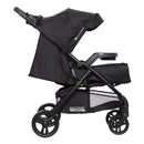 Load image into gallery viewer, Side view of the carriage mode on the Baby Trend Passport Carriage DLX Stroller Travel System