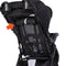 Back view of theBaby Trend Passport Seasons All-Terrain Stroller Travel System with the rolled up seat back
