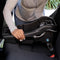 The Baby Trend EZ-Lift 35 PLUS Infant Car Seat base is installed with using the flip foot