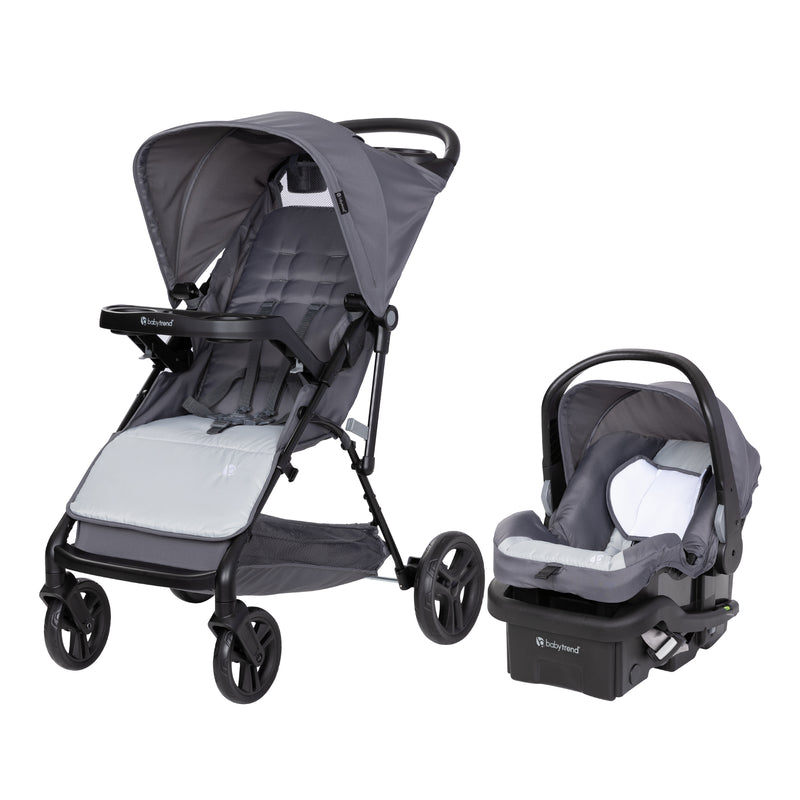 Baby Trend Venture 4 Wheel Stroller Travel System with EZ Lift Infant Car Seat Desert Grey Walmart Exclusive