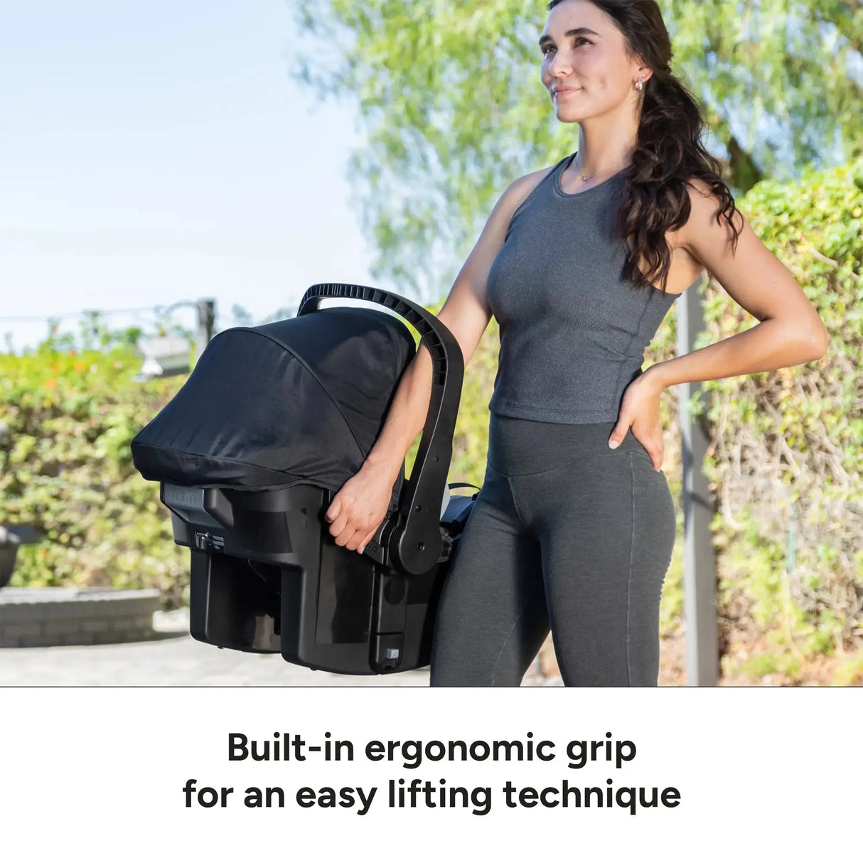 Baby Trend EZ-Lift Infant Car Seat built-in ergonomic grip