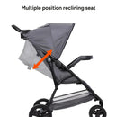 Load image into gallery viewer, Baby Trend Venture 3-Wheel Stroller multiple position reclining seat