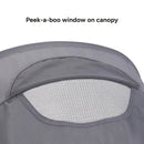 Load image into gallery viewer, Baby Trend Venture 3-Wheel Stroller peek-a-boo window on canopy