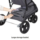 Load image into gallery viewer, Baby Trend Venture 3-Wheel Stroller large storage basket