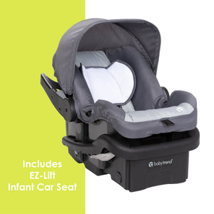 Baby Trend Venture 3-Wheel Stroller Travel System includes EZ-Lift Infant Car Seat