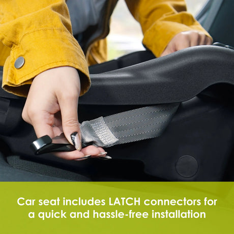 Baby Trend EZ-Lift Infant Car Seat includes LATCH connectors