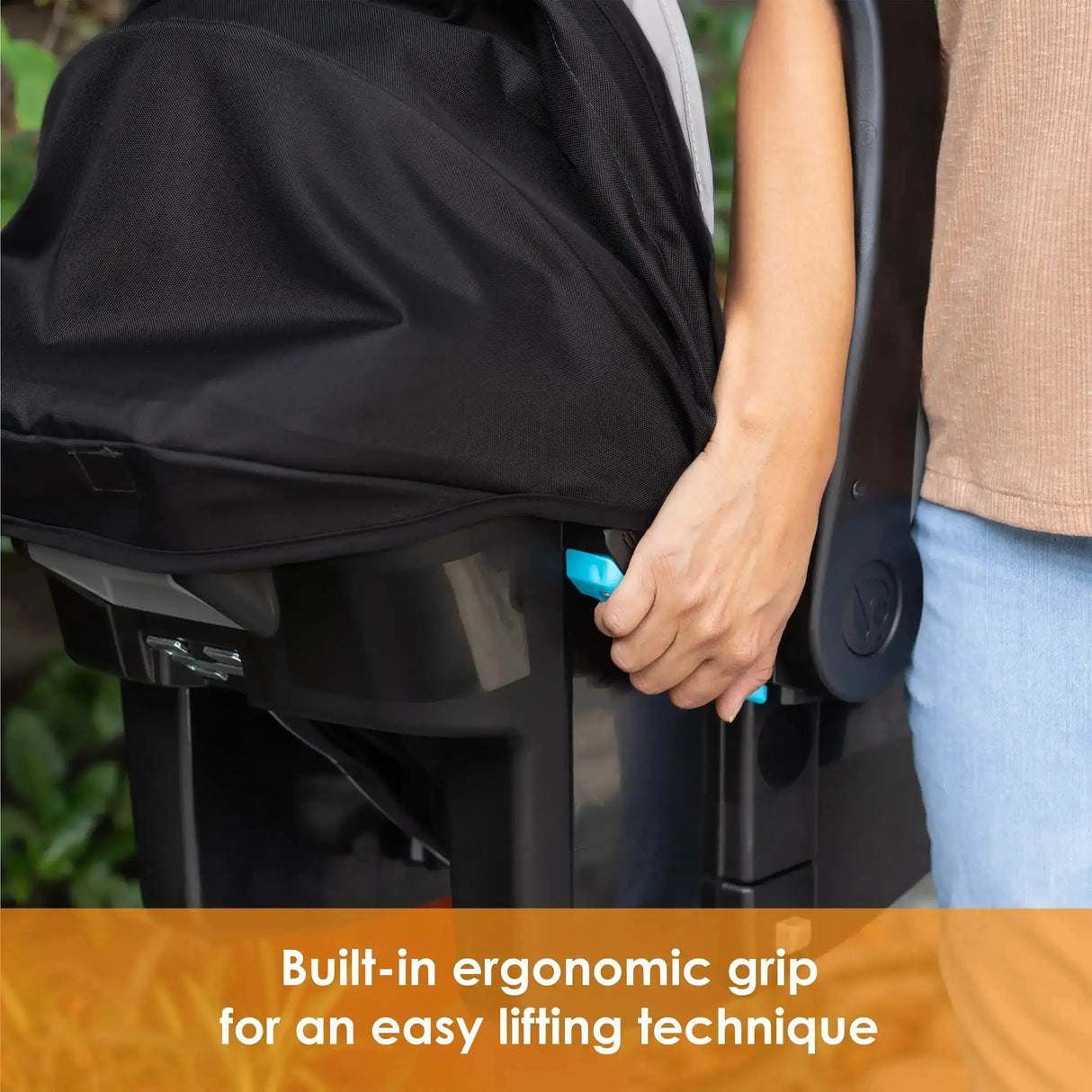 Baby Trend Secure-Lift Infant Car Seat built in ergonomic grip