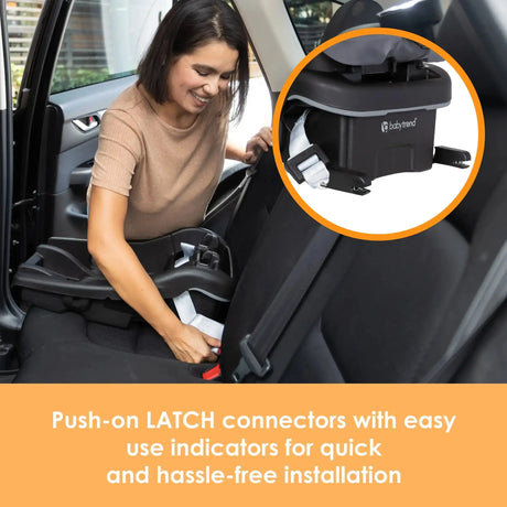 Baby Trend Secure-Lift Infant Car Seat push on latch connectors 
