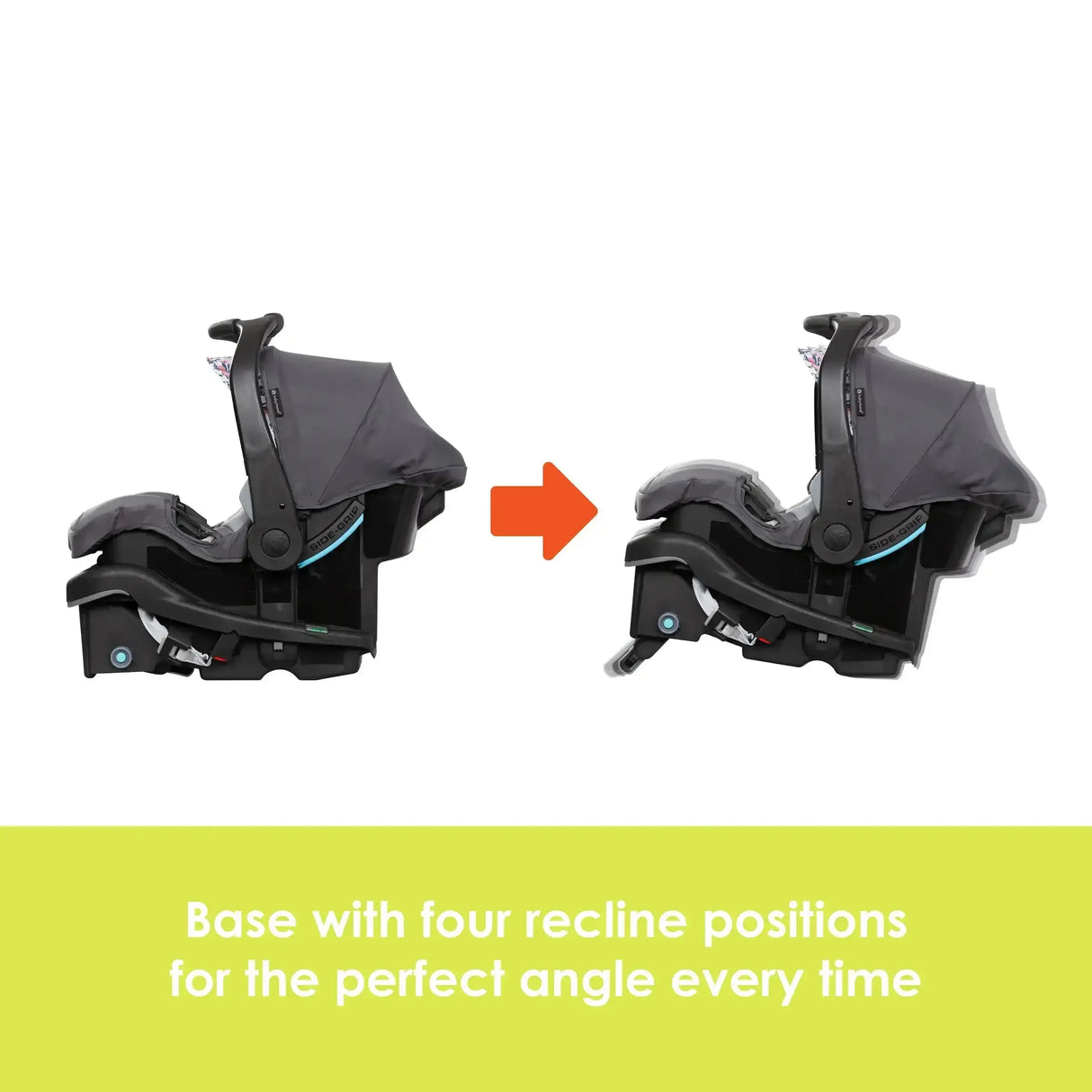 Baby Trend Secure-Lift Infant Car Seat base with four recline positions