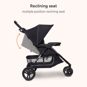 Baby Trend EZ Ride Stroller multiple position reclining seat