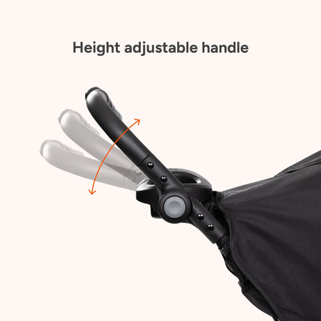 Baby Trend EZ Ride Stroller height adjustable handle
