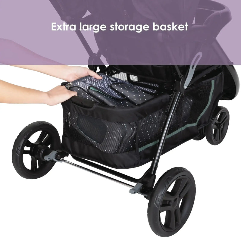 EZ Ride SE Stroller Travel System with Secure-Lift Infant Car Seat