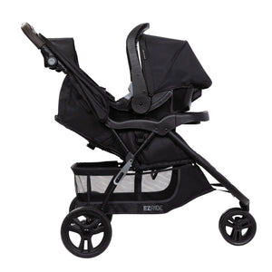 EZ Ride DLX Stroller Travel System with EZ-Lift PLUS Infant Car Seat in Dash Midnight