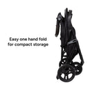 Load image into gallery viewer, EZ Ride DLX Stroller Travel System with EZ-Lift PLUS Infant Car Seat in Dash Midnight (Meijer Exclusive)