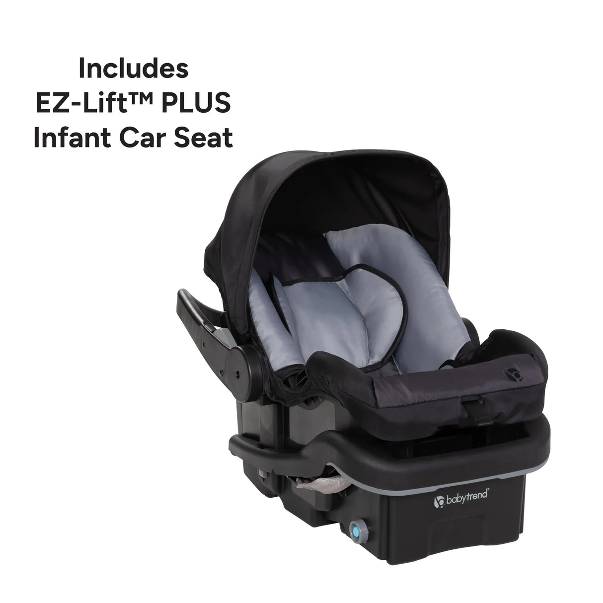 EZ Ride DLX Stroller Travel System with EZ-Lift PLUS Infant Car Seat in Dash Midnight