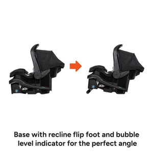 EZ Ride DLX Stroller Travel System with EZ-Lift PLUS Infant Car Seat in Dash Midnight