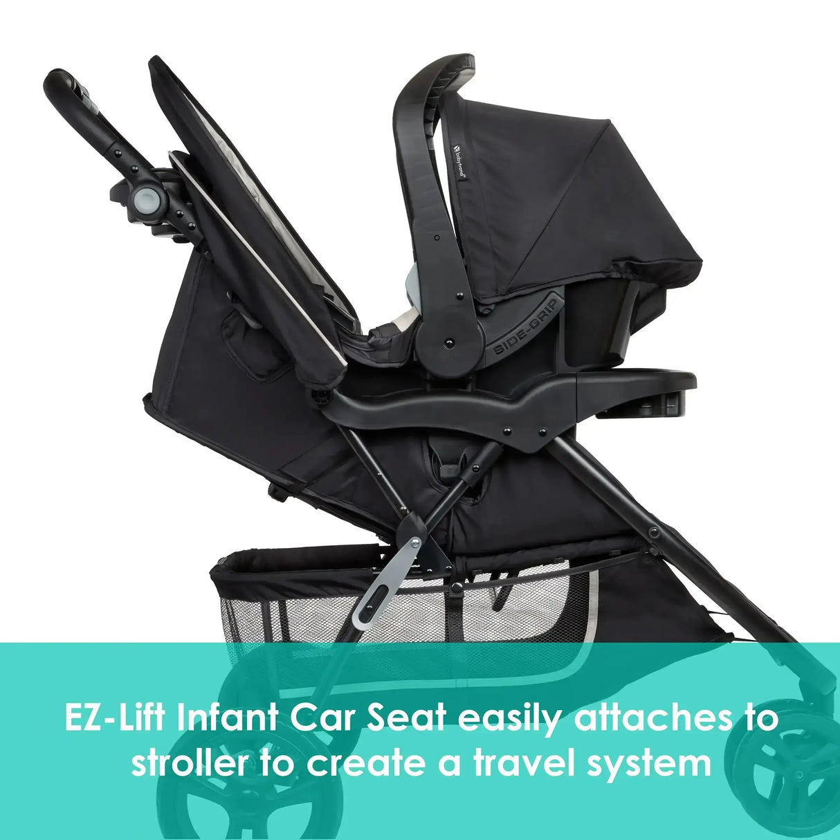 EZ Ride Stroller Travel System with EZ-Lift™ Infant Car Seat in Desert Tan (Walmart Exclusive)
