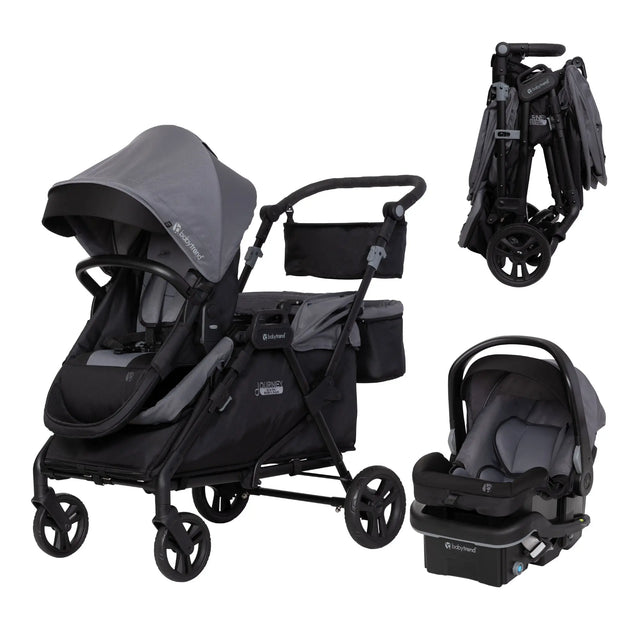 Journey All-in-One Stroller to Wagon Travel System with EZ-Lift™ PRO Infant Car Seat in Cosmic Black (Target Exclusive)