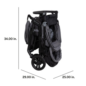 Journey All-in-One Stroller to Wagon Travel System with EZ-Lift™ PRO Infant Car Seat in Cosmic Black (Target Exclusive)