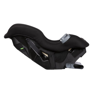 Side view recline rear facing of the Baby Trend Trooper Convertible Car Seat