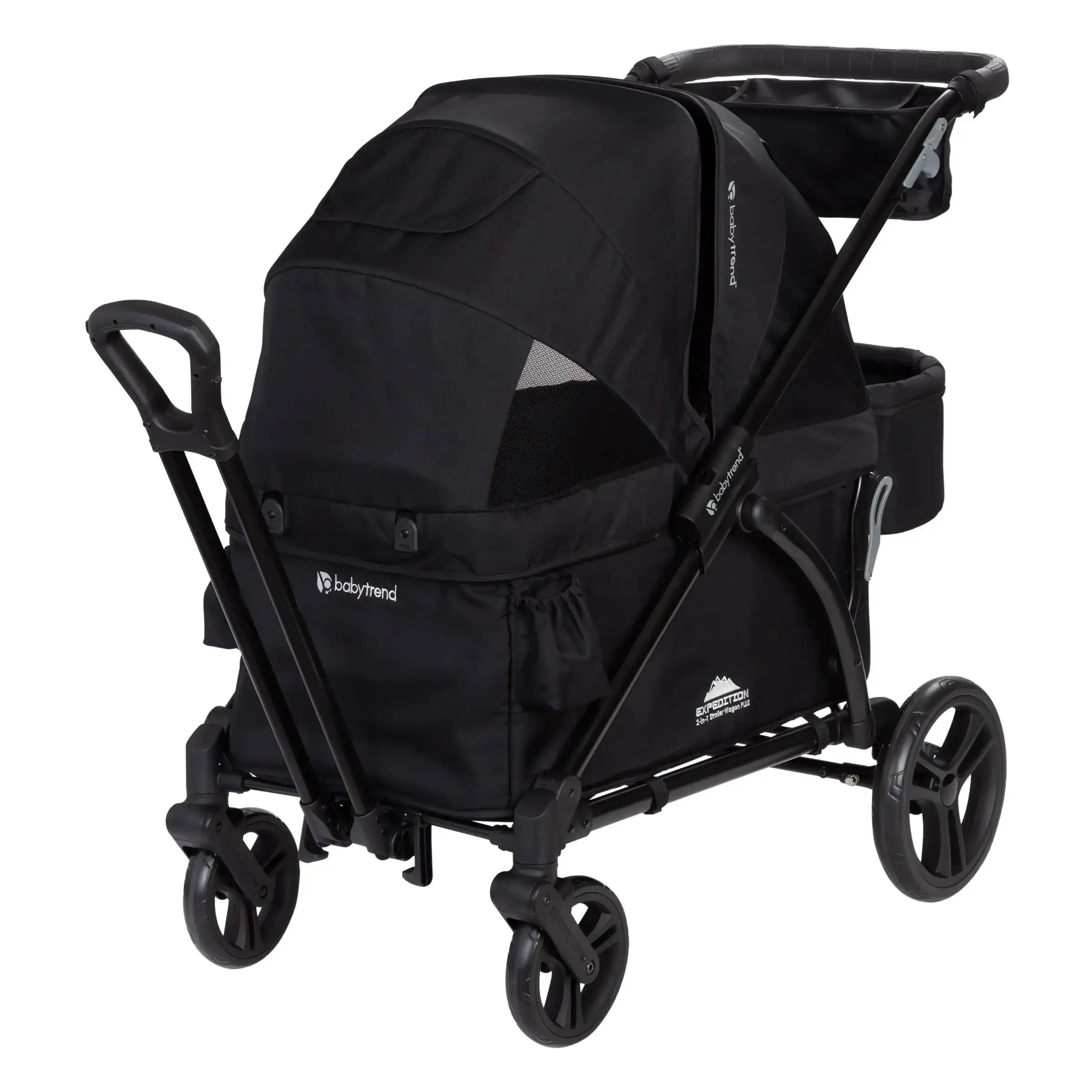 Baby Trend Expedition 2-in-1 Stroller Wagon PLUS in Ultra Black